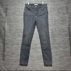 Madewell Roadtripper Jeans Women's Size 28 Gray Skinny MB385
